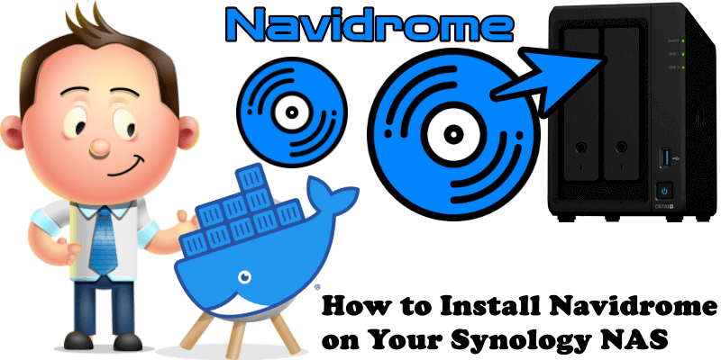 群晖上安装个人音乐服务器Navidrome